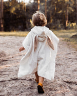 kuscheliger Kinder Hasen-Badeponcho mit Kapuze, Druckknöpfen und Bauchtasche, ideal für schnelles Abtrocknen nach Strand, Schwimmbad oder Badewanne