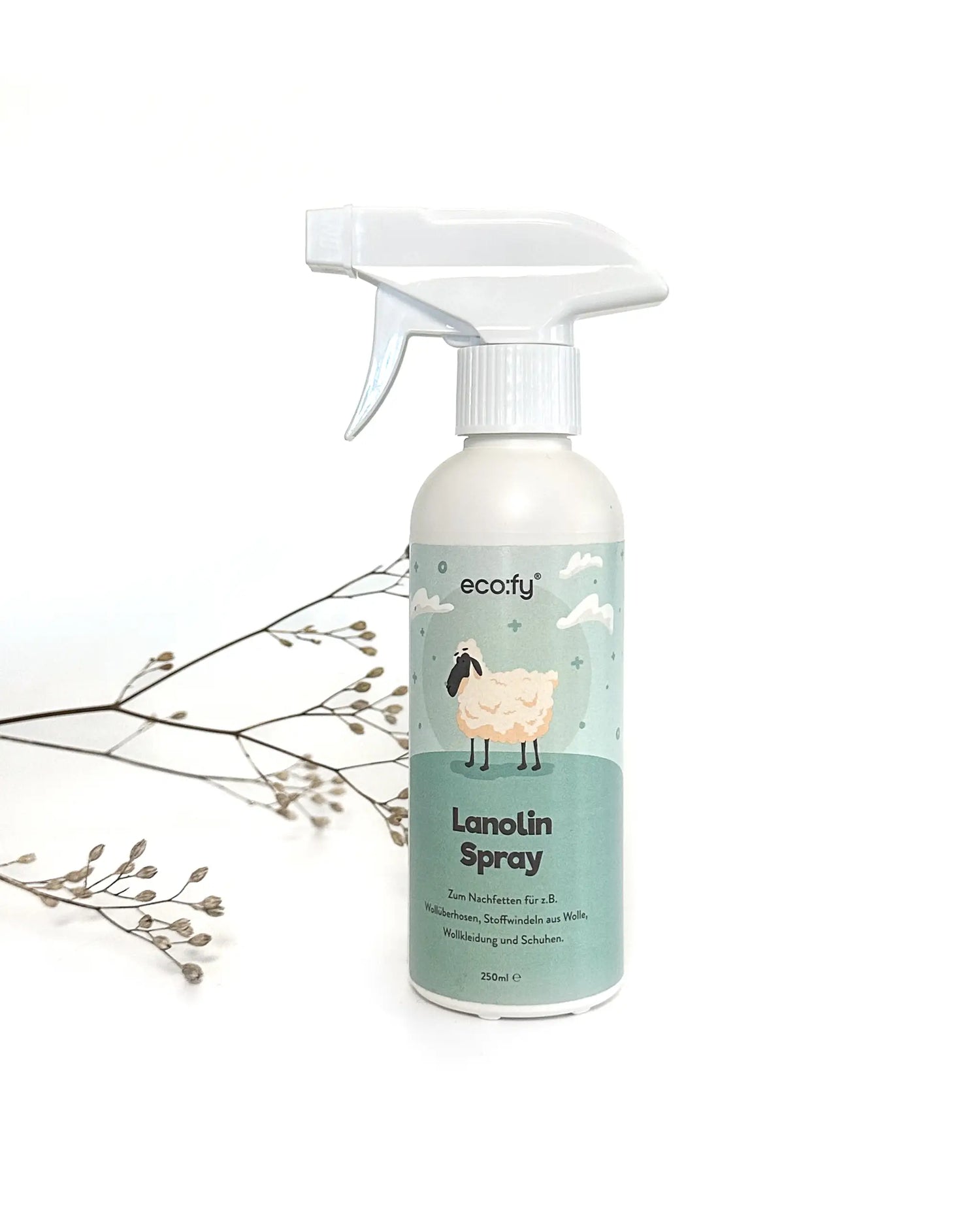 fertiges Lanolin Spray eco:fy Wollfett Lanolin Sprühkur für Wollwalk Wollschuhe und Windelhosen