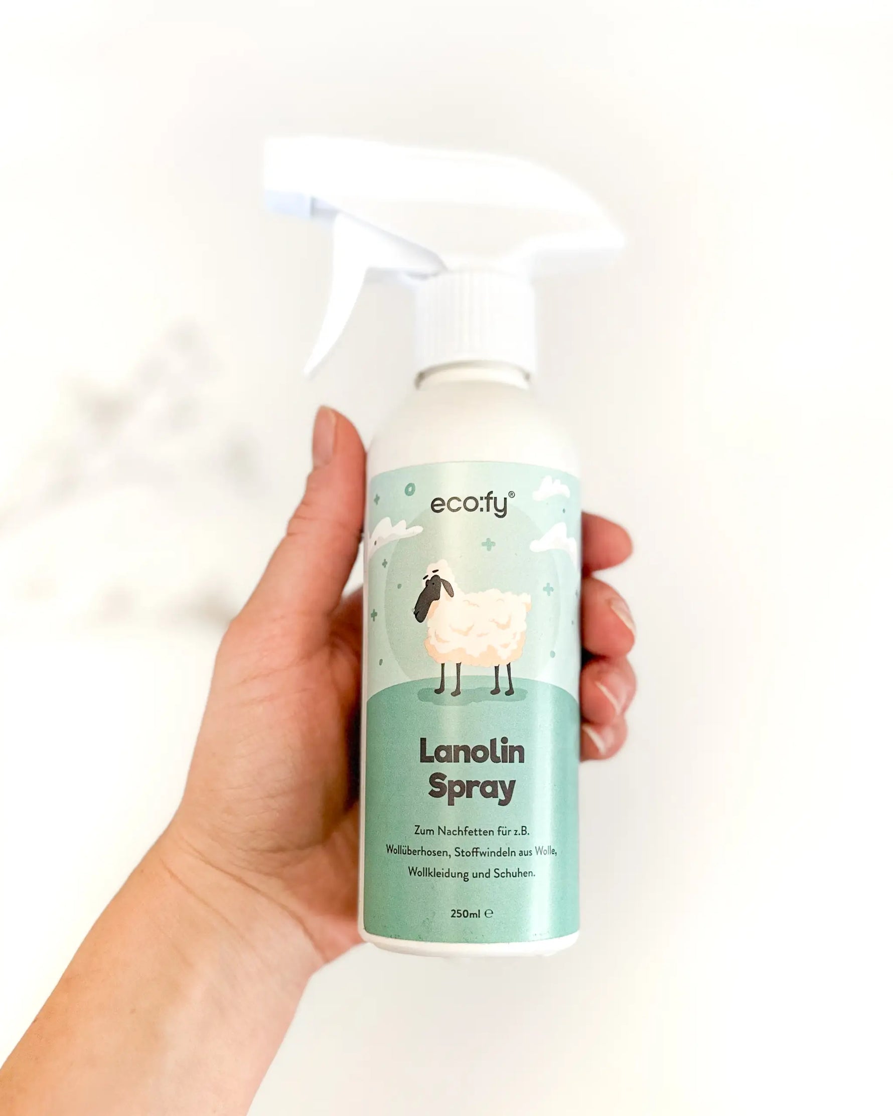Lanolin Spray ecofy Wollfett Pflegekur zum Sprühen