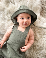 Leinen Outfit für Kinder und Babys zu Taufe Geburtstag, Hochzeit oder Partys