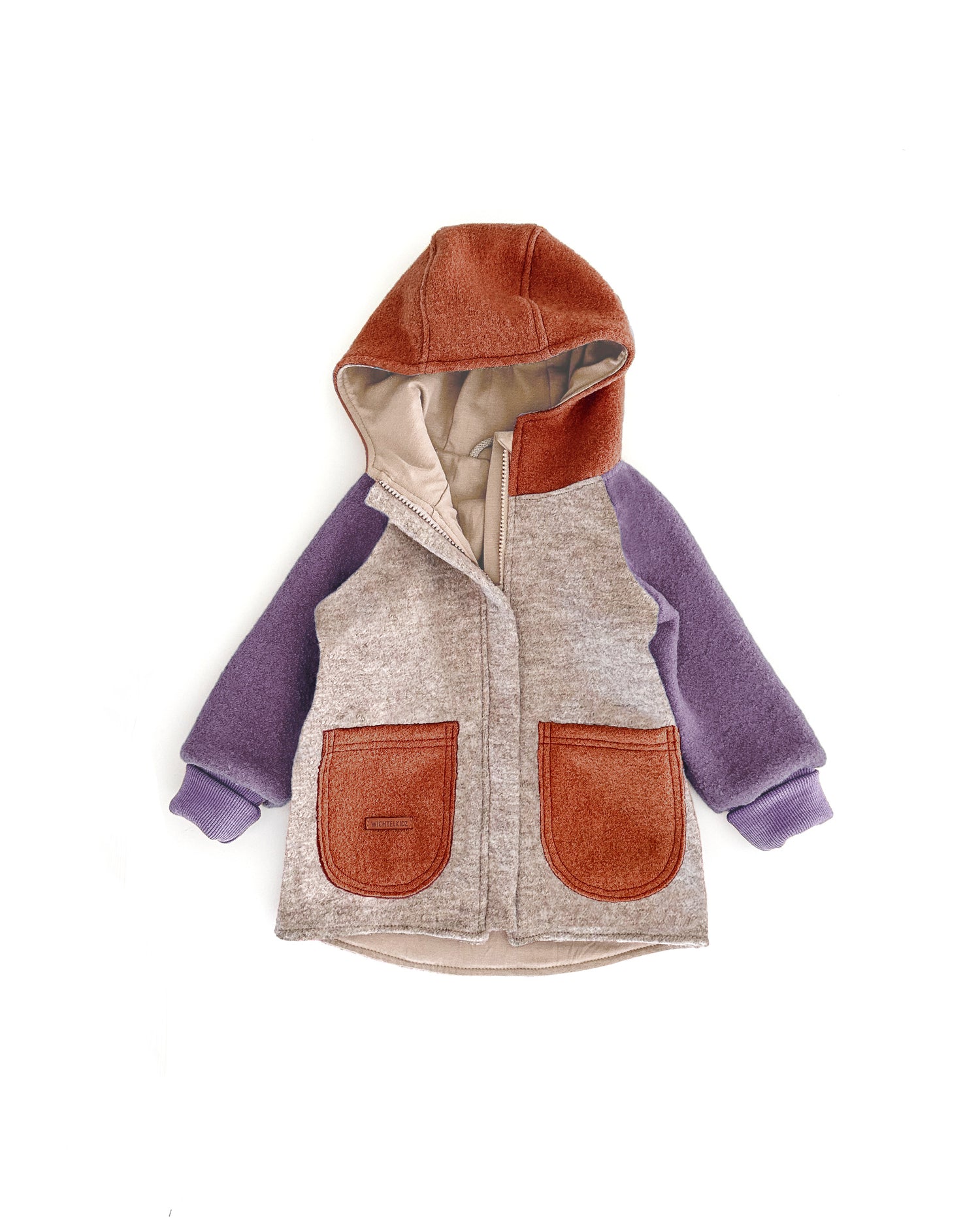 Colorblock Walkjacke mit Reißverschluss - jetzt selbst konfigurieren!