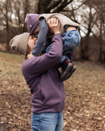 Handgemachte Damen Kurzjacke aus Wollwalk, wasserabweisend und atmungsaktiv, perfekt für Spaziergänge und das Leben mit Kindern.