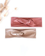 Knoten-Stirnband für Mädchen und Babys aus Bio Jersey - Perfekt für Spielplatz, Wandern, Spaziergänge, Ausflüge und Kindergarten oder Schule