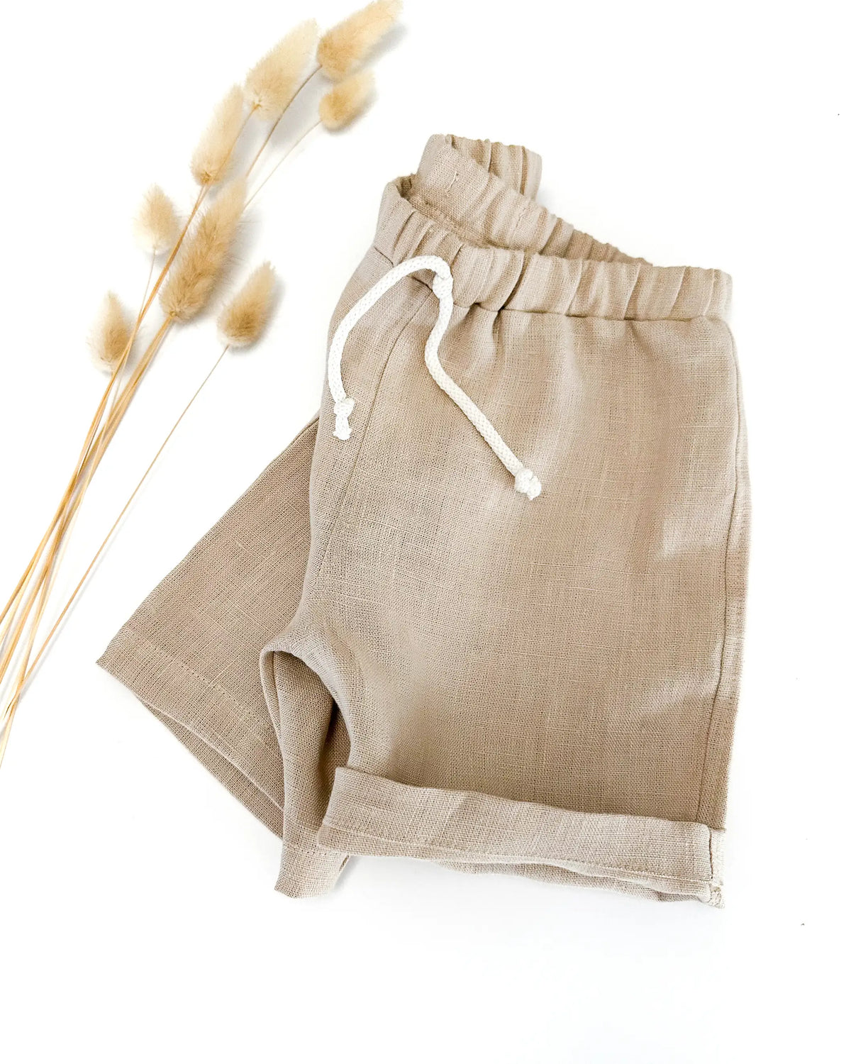 Leinen Chino Shorts kurze Hose für Kinder