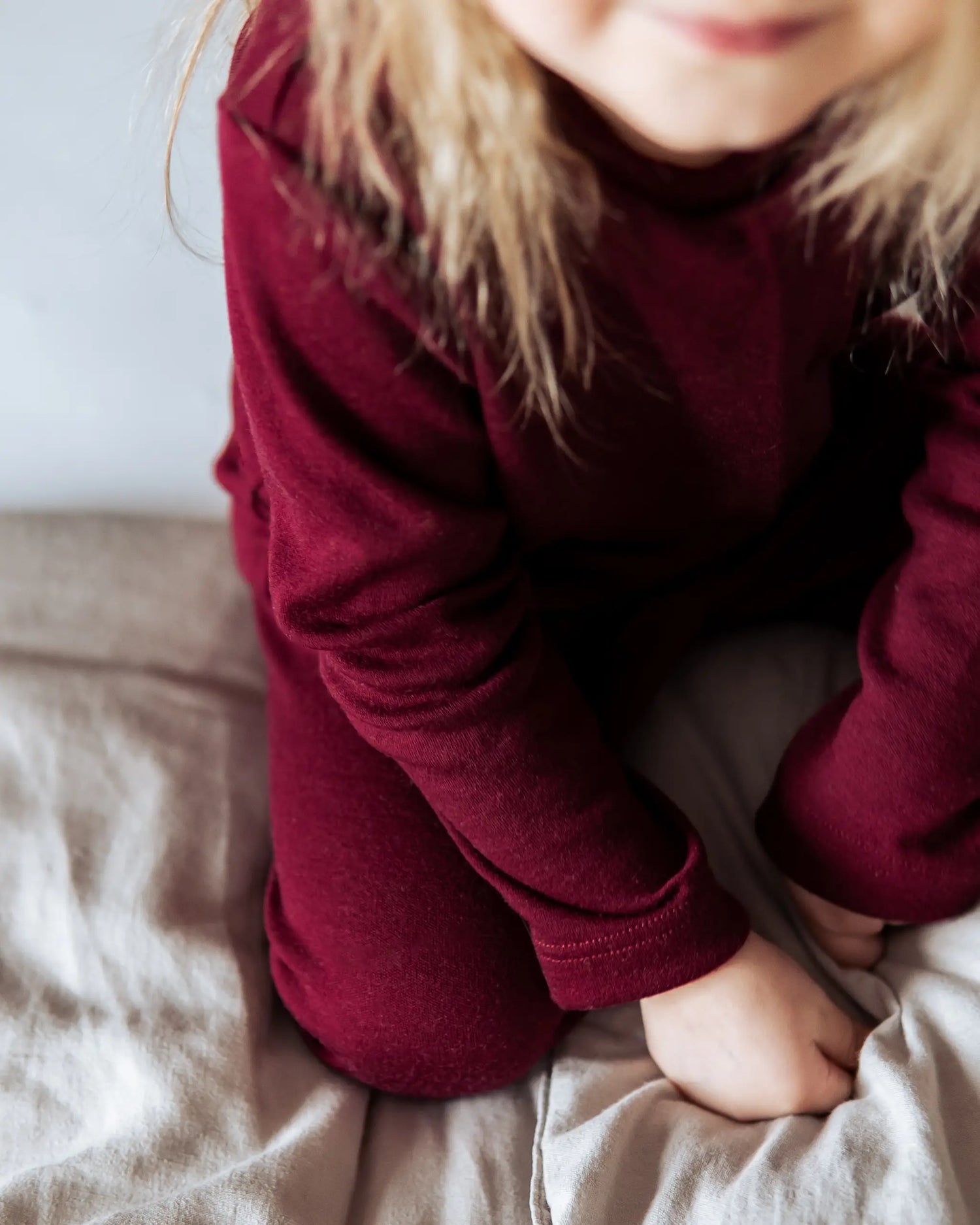 Merino Langarmshirt für Kinder