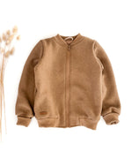 Wollwalk Collegejacke für Schulkinder und Kindergarten Kinder mit Reißverschluss und Taschen