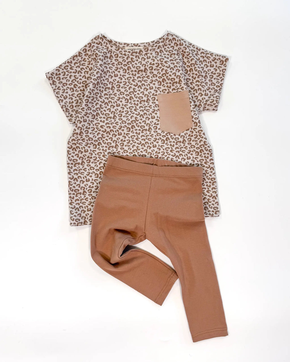 hochwertige Bio Leggings und Langarmshirt für Kinder, weich, atmungsaktiv und fair in Deutschland gefertigt