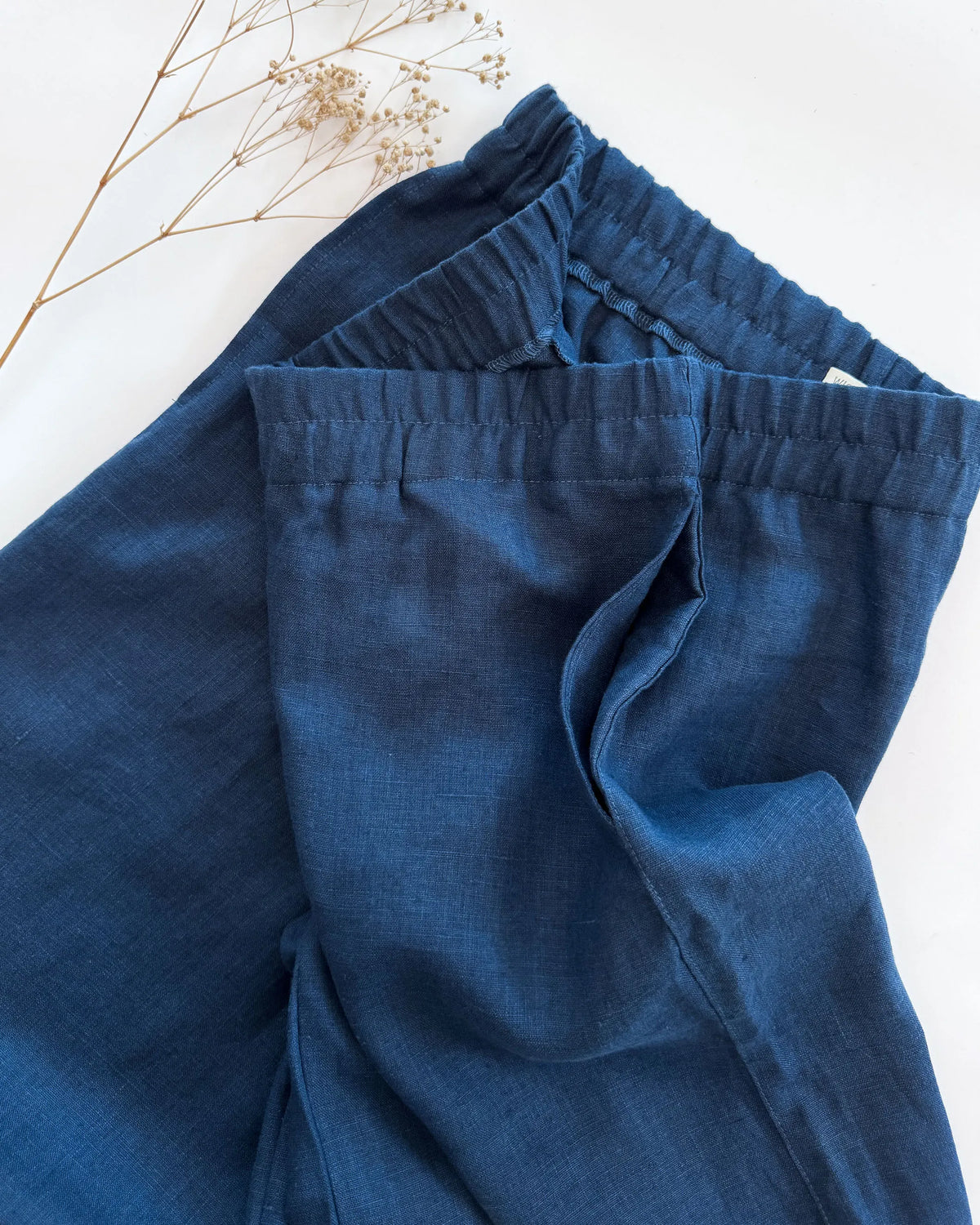 Sofortkauf: Damen Culotte mit Taschen in Marineblau, Gr. XL(46/48)