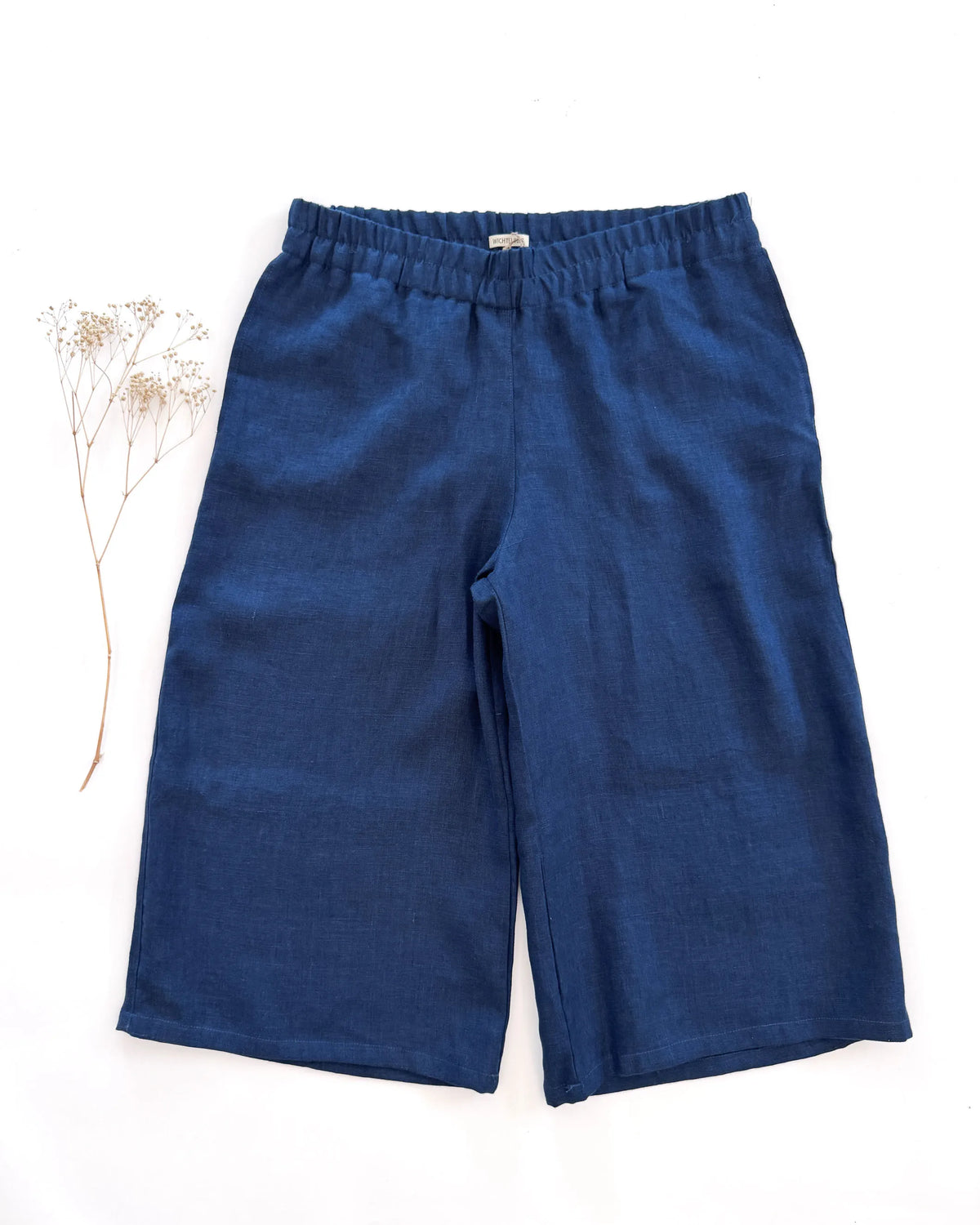 Sofortkauf: Damen Culotte mit Taschen in Marineblau, Gr. XL(46/48)
