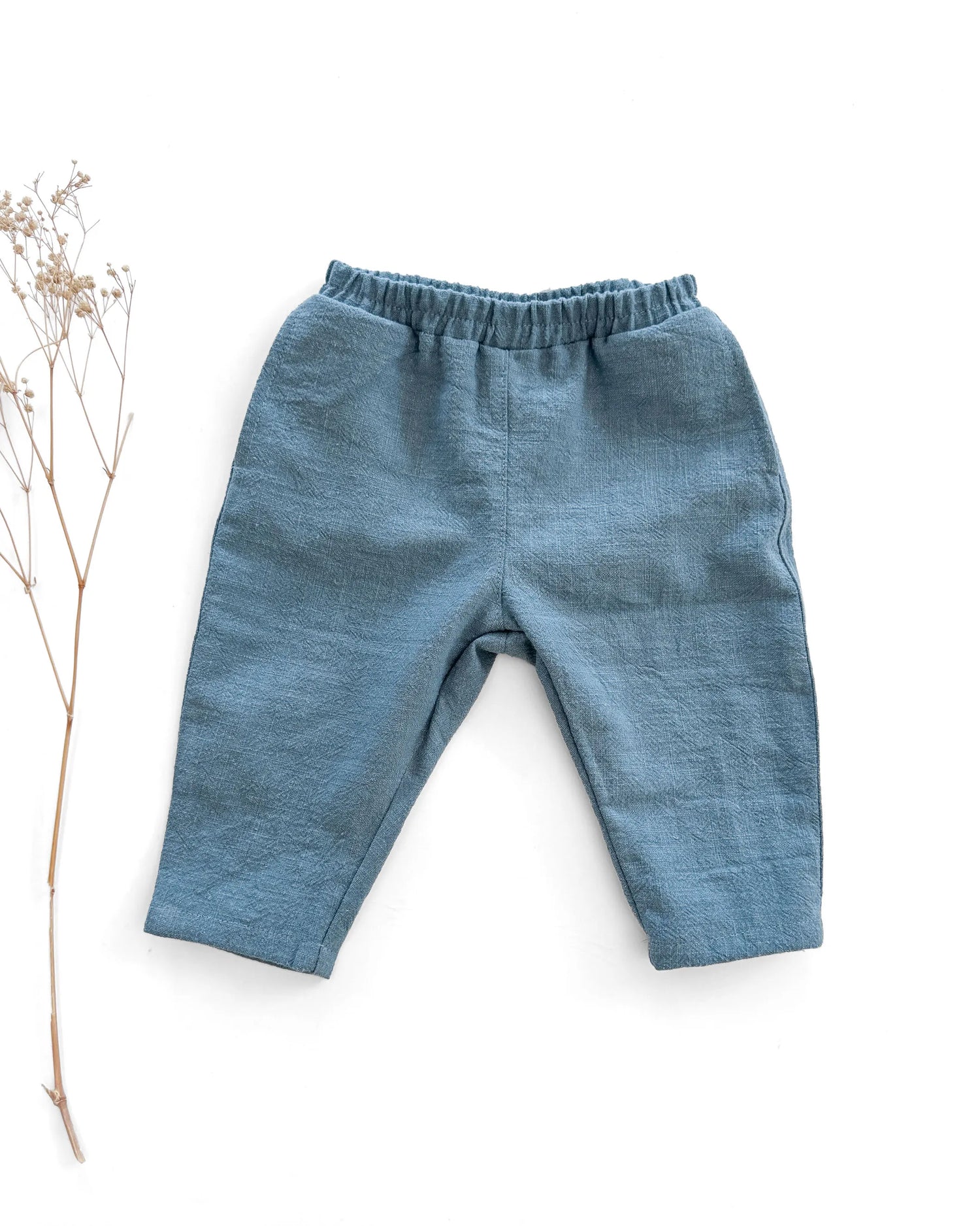 Sofortkauf: Leinenhose in Altmint ,Gr. 62/68