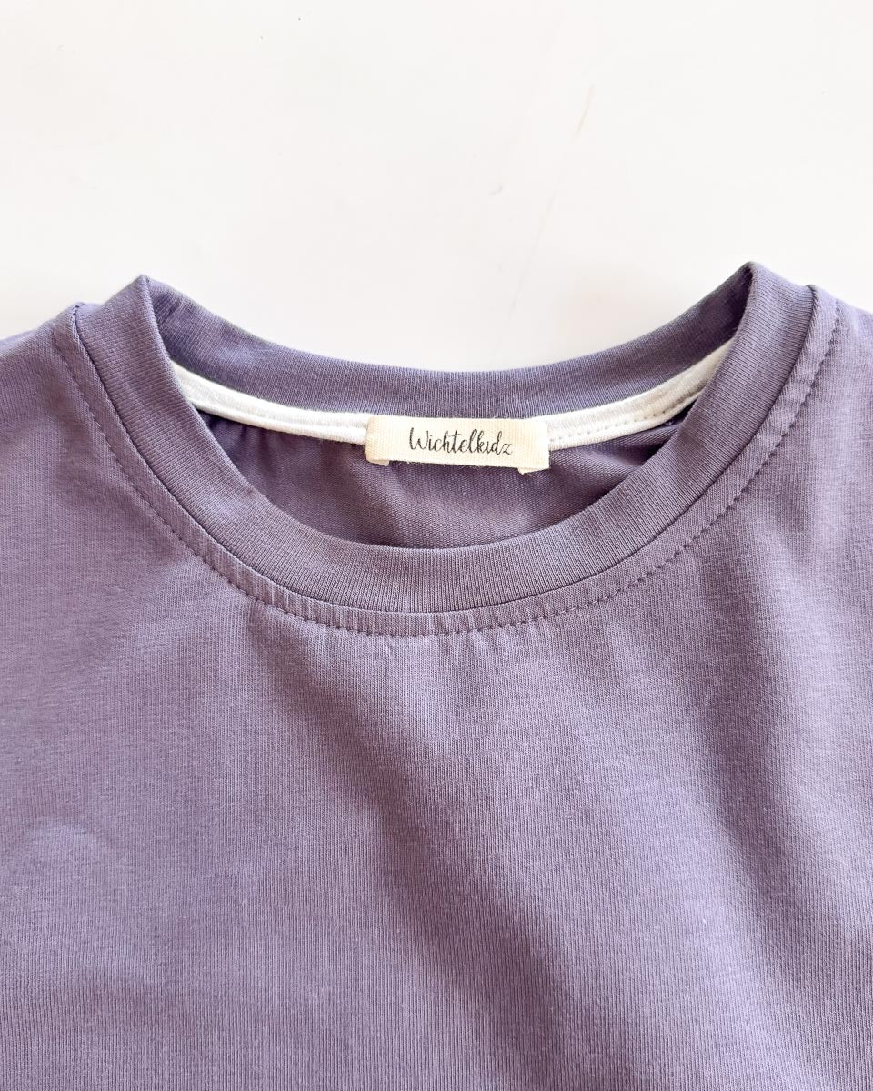 Sofortkauf: T-Shirt aus Bio-Baumwolljersey Altrosa, Gr. 122/128