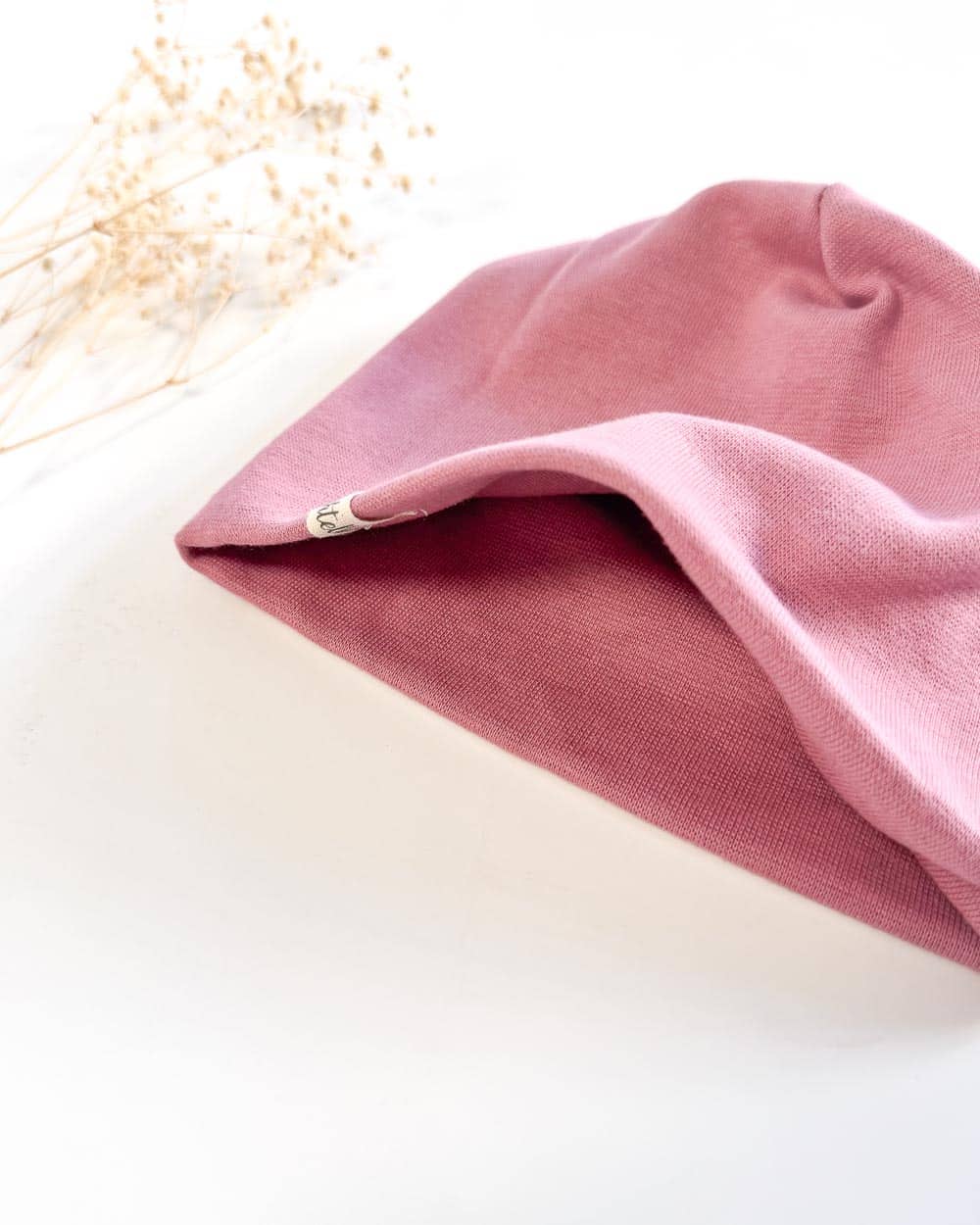 Sofortkauf: Baby-Beanie Rosa, Gr. 38-40 (ca 3-5 Monate)