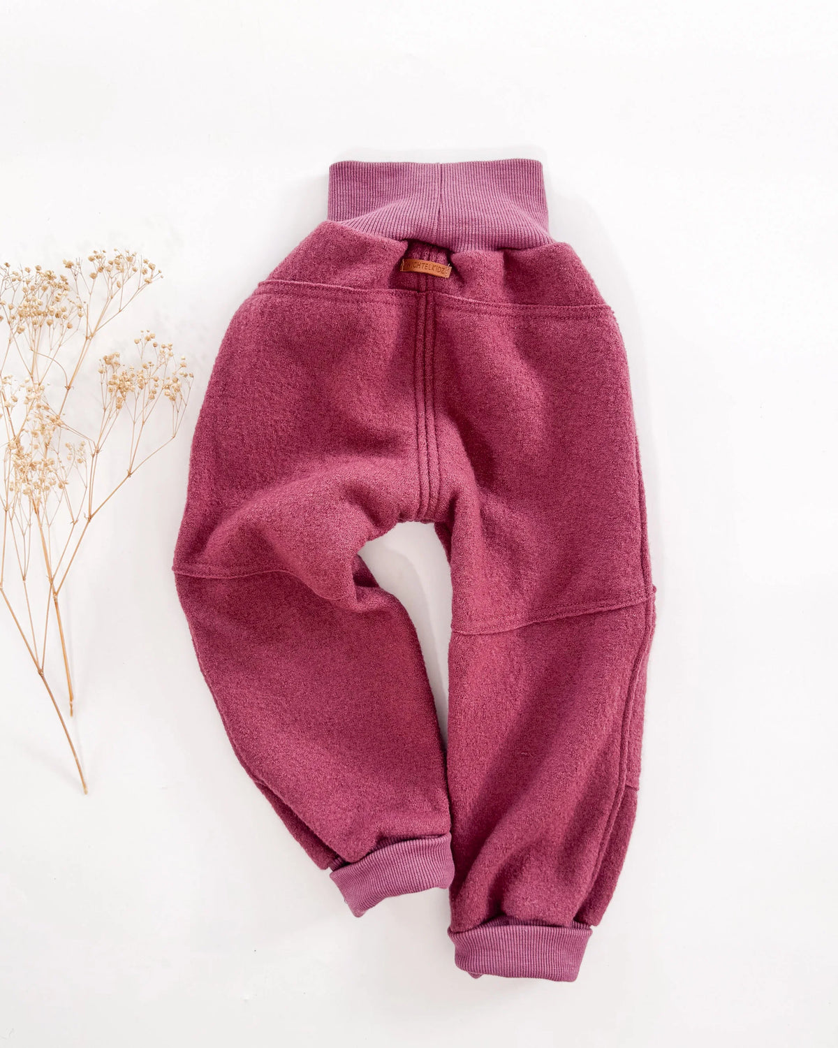 Sofortkauf: Walkhose in Altrosa mit Knie- & Po-Belegen in Mauve, Gr.110/116