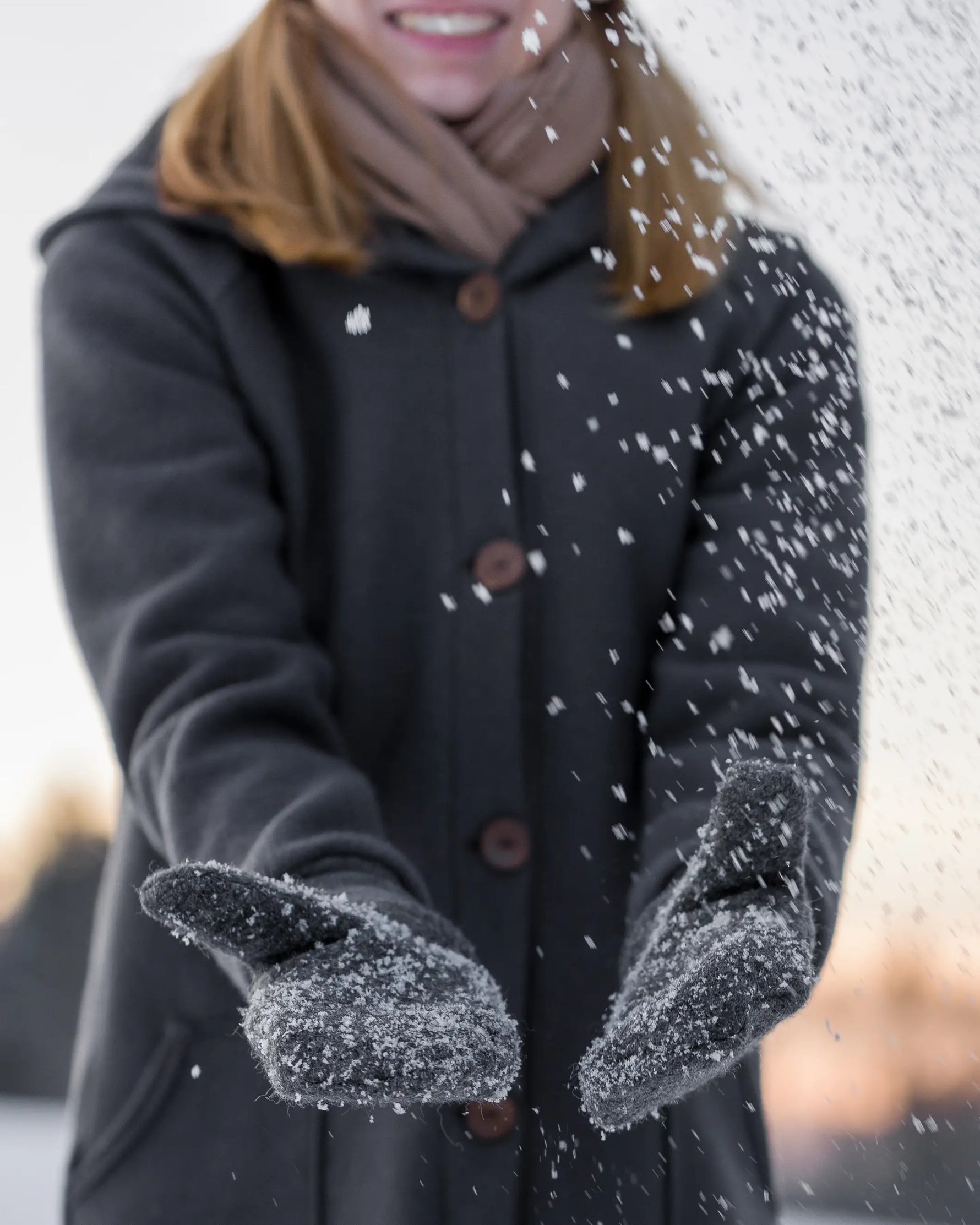 Damen Handschuhe aus Wollwalk – Wichtelkidz