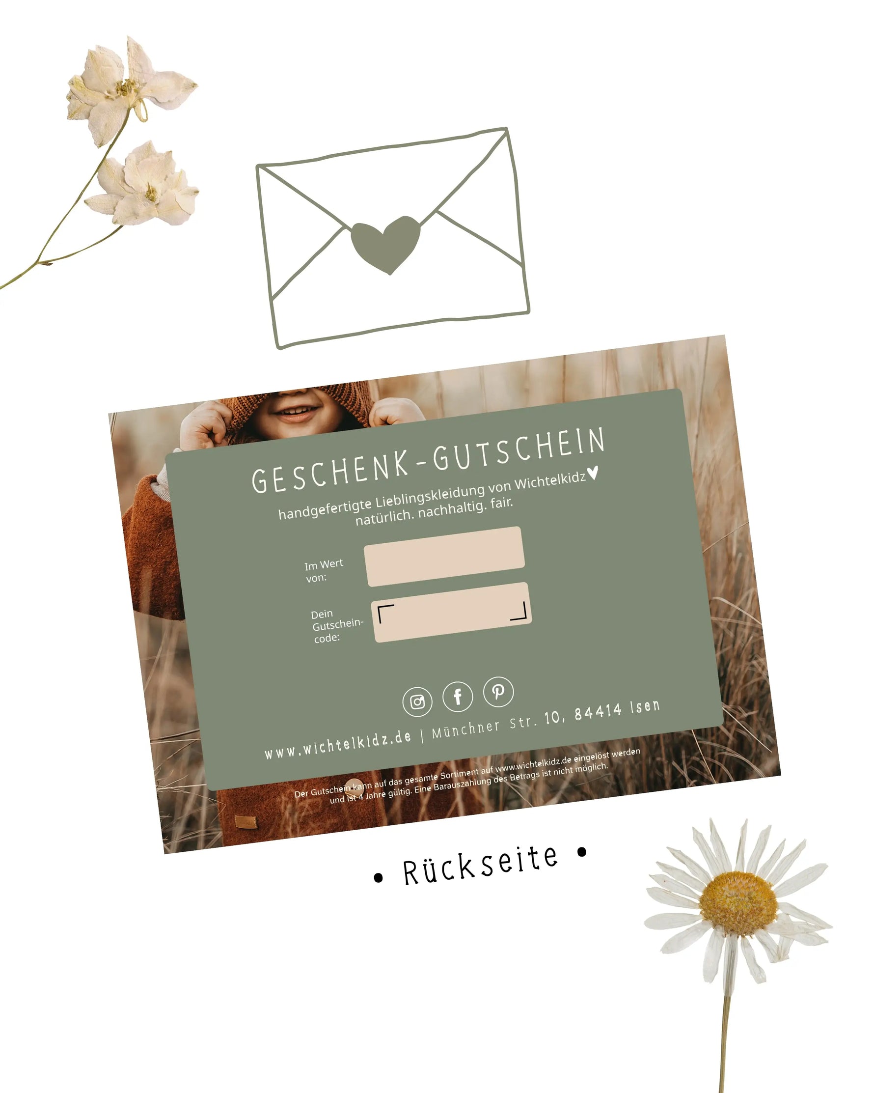 Mit dem Wichtelkidz Gutschein schenkst du nicht einfach Kleidung, sondern die Möglichkeit, einen ganz persönlichen Wollwalk-Liebling selbst zu gestalten. Für ein ganz besonderes individuelles Geschenk zu Geburt, Geburtstag oder Weihnachten