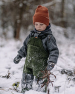 warme Kinder Wintermütze aus Merinowolle - Hipster Beanie für Kinder und Babys