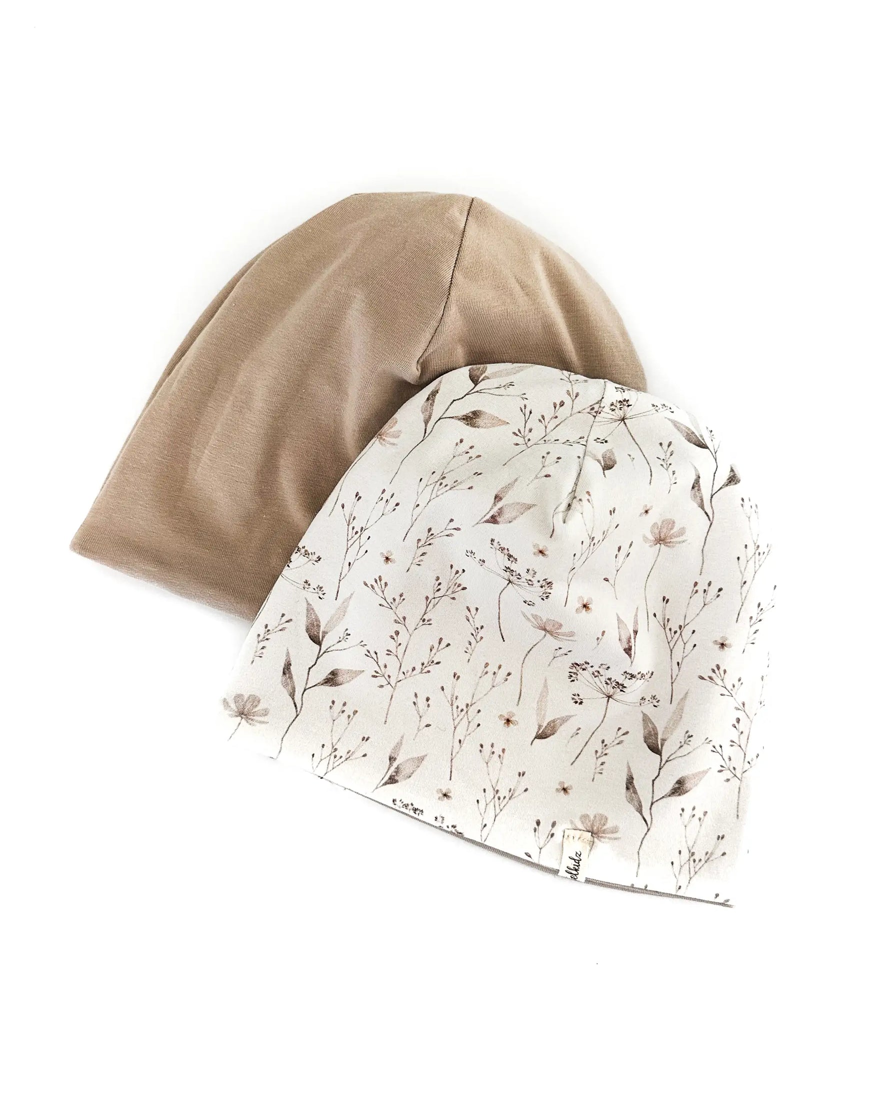 Kinder Beanie aus weichem Bio-Baumwolljersey, leicht und dehnbar für Frühling und Herbst, schützt Kopf und Ohren vor Wind und Kälte