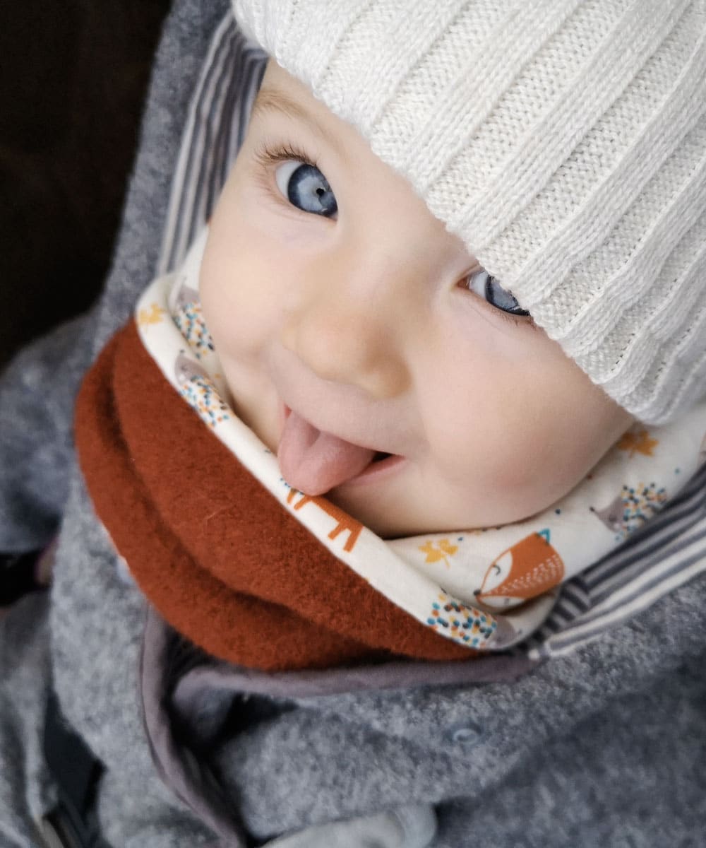 Babyschal Warme Wollschals für Kinder